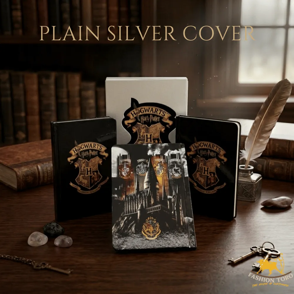 Harry Potter Diary with Plain Silver Cover