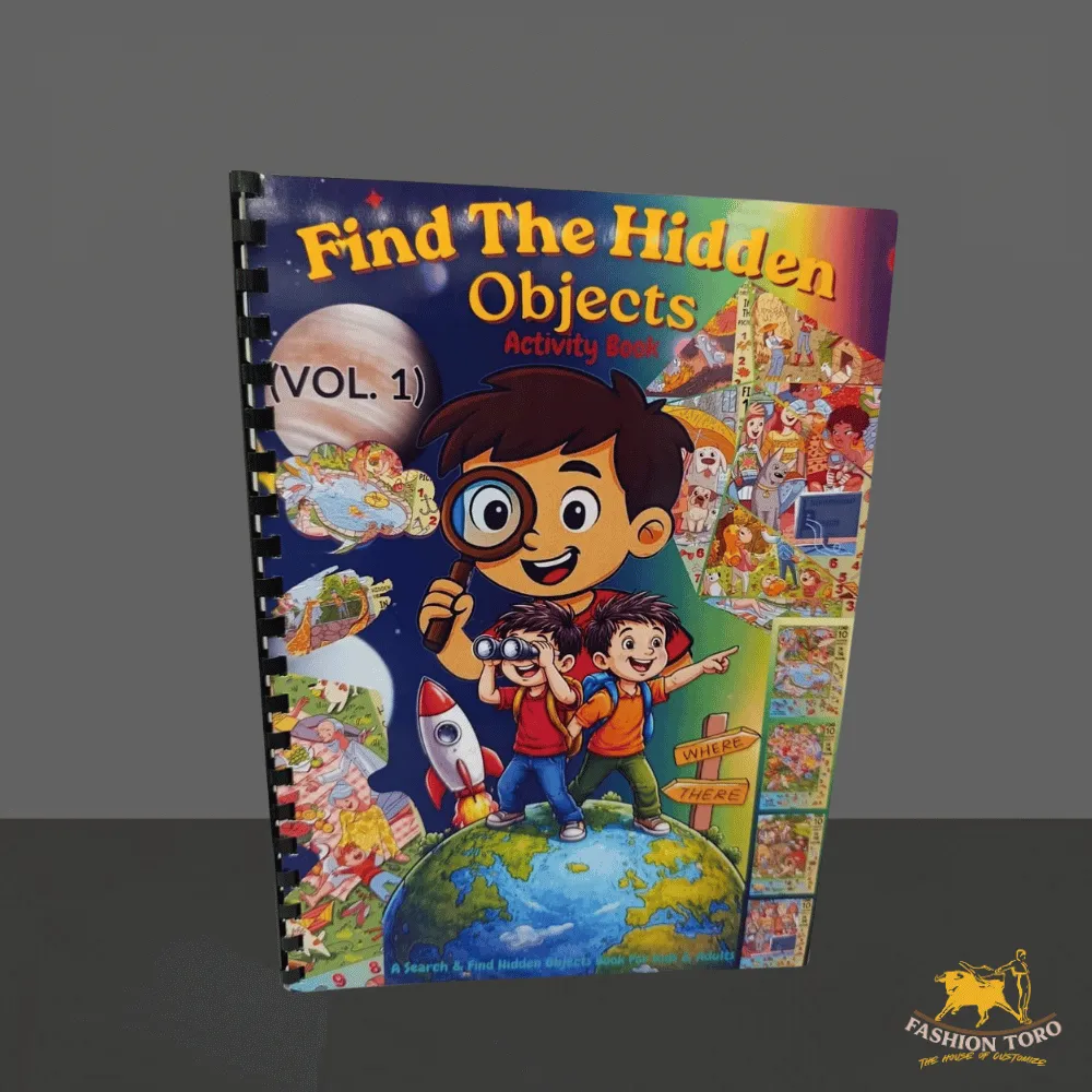 Kids Brain Boosters & Puzzle Books Hidden puzzle object book (Vol 1)