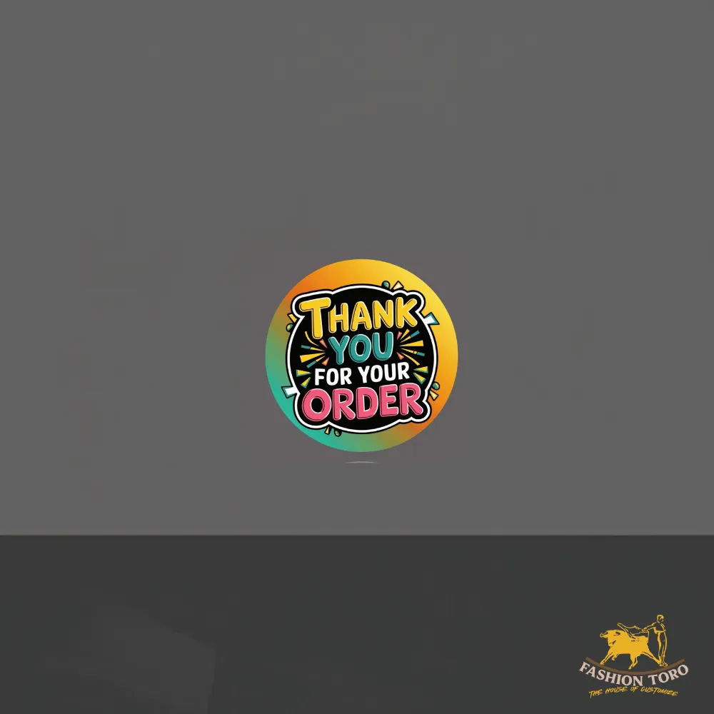 Business & Thank You Labels Stickers