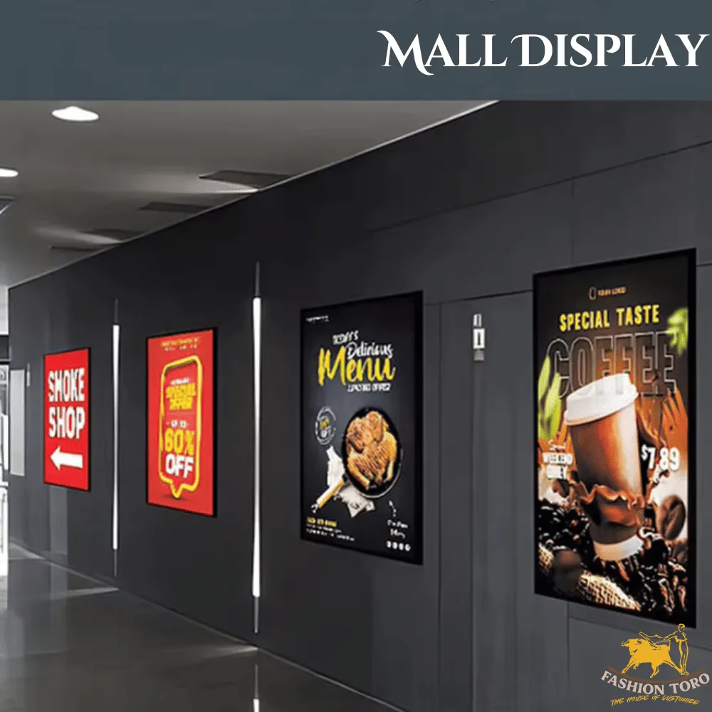 LED Lightbox illustrated Poster Frames (Wall & Table Mounted)