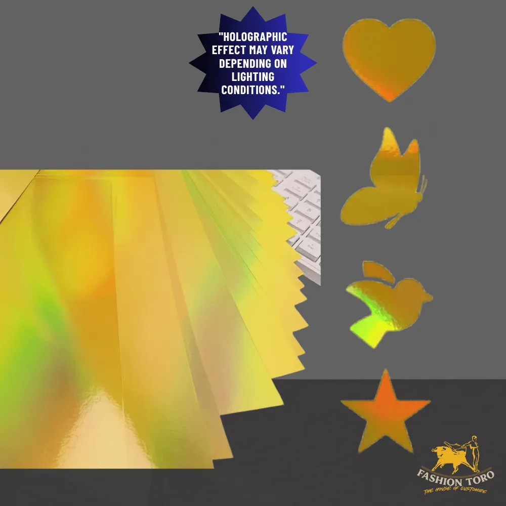Holographic Rainbow Golden
