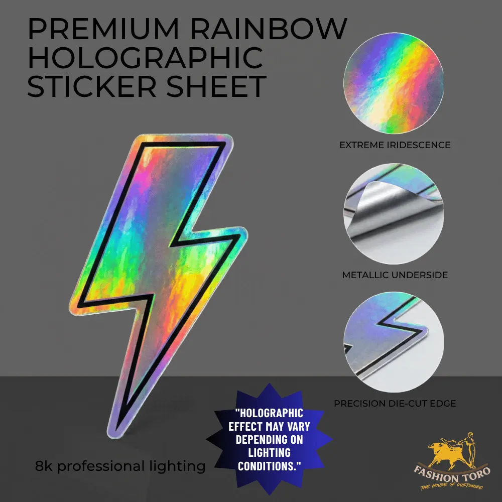 Holographic Rainbow Silver