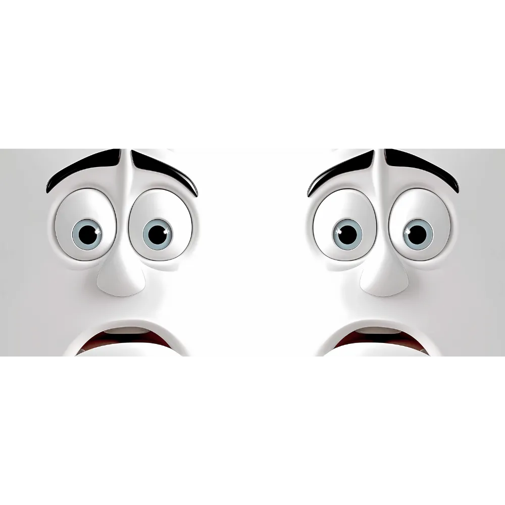 3d Funny faces