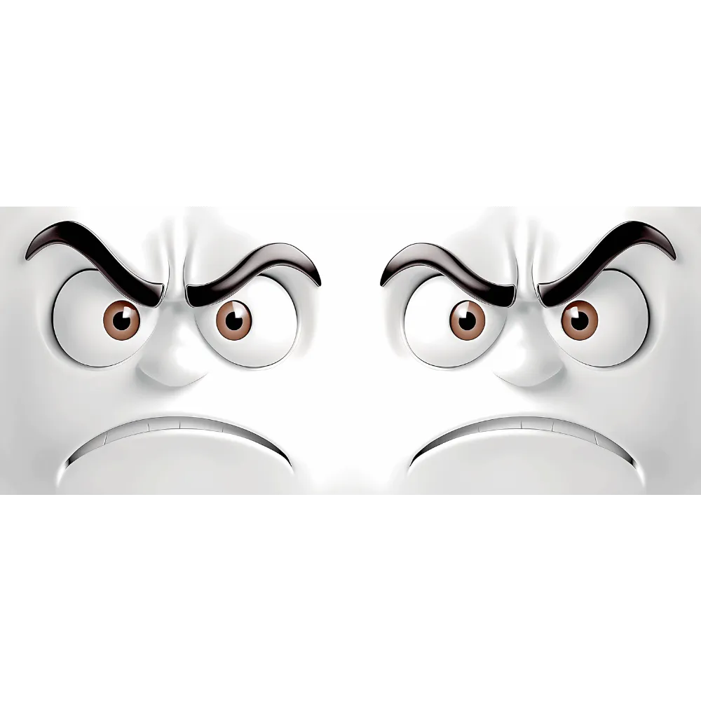 3d Funny faces