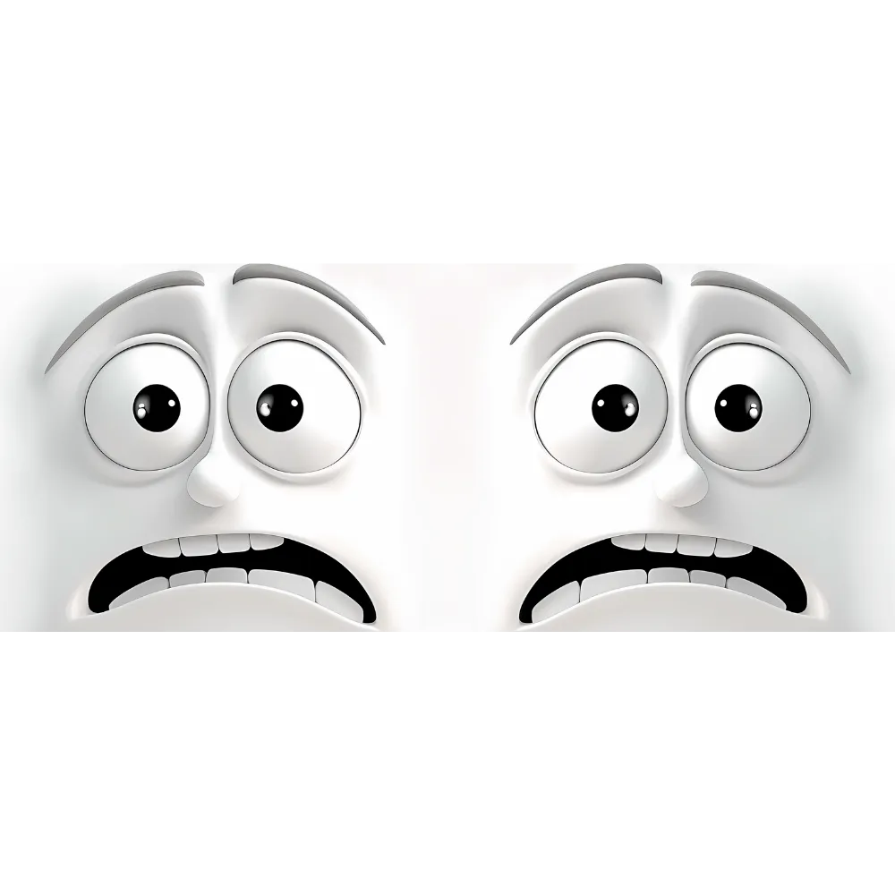 3d Funny faces