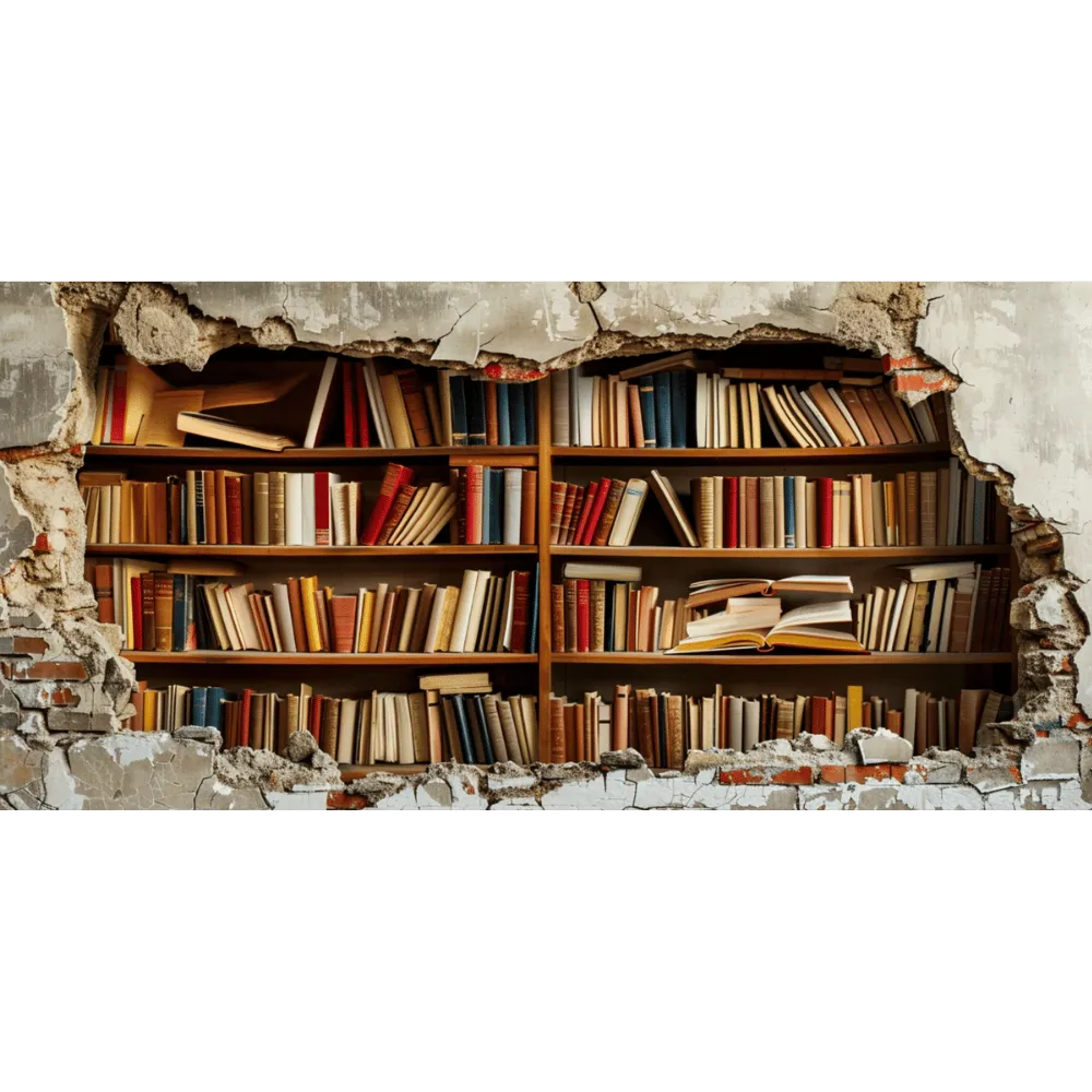 3d Wall Books Racks