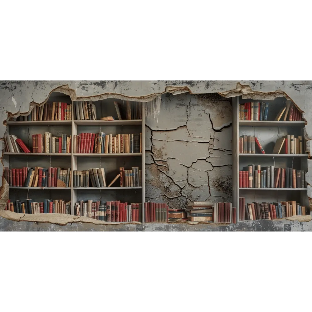 3d Wall Books Racks