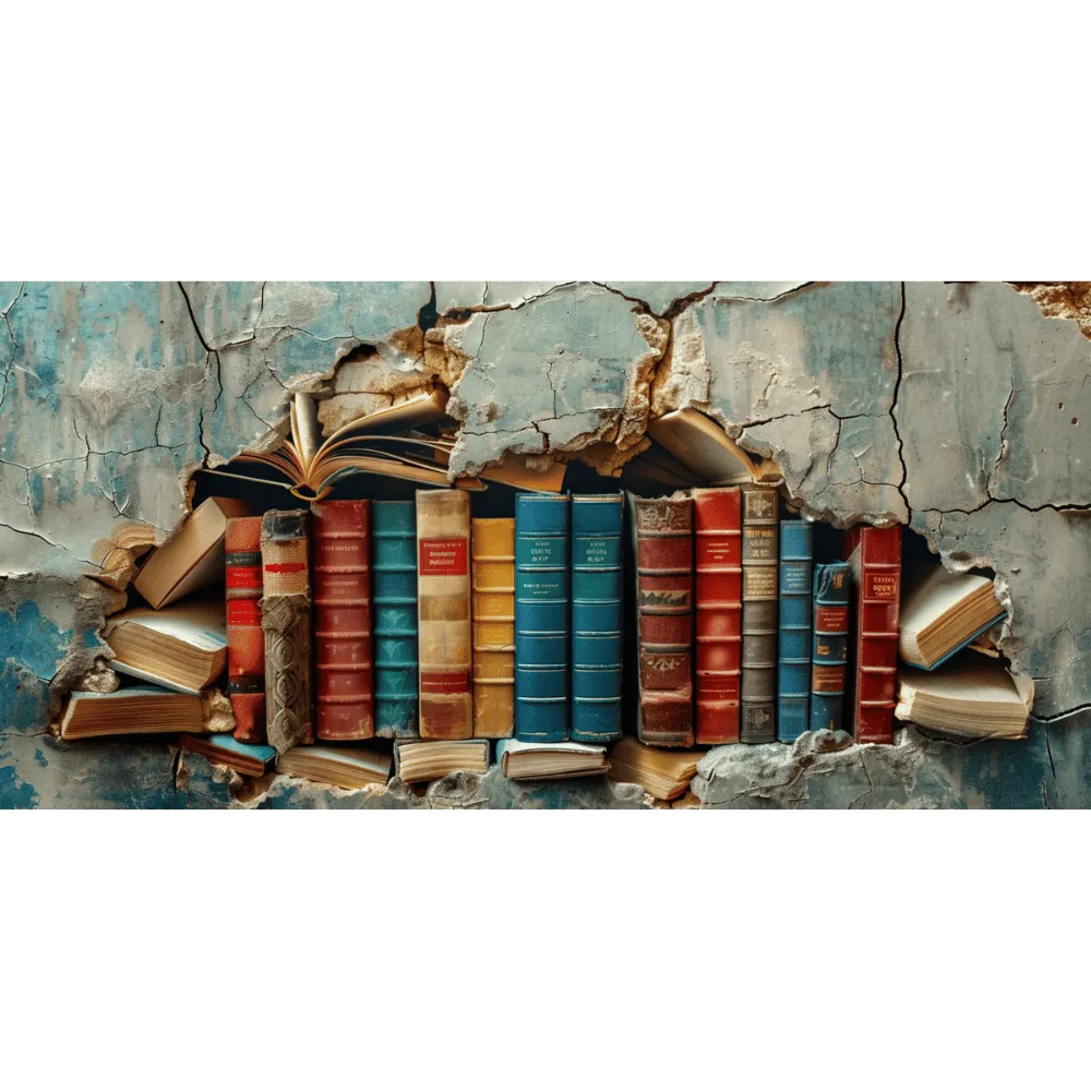 3d Wall Books Racks