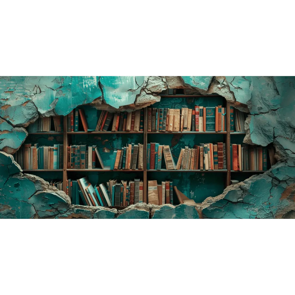 3d Wall Books Racks