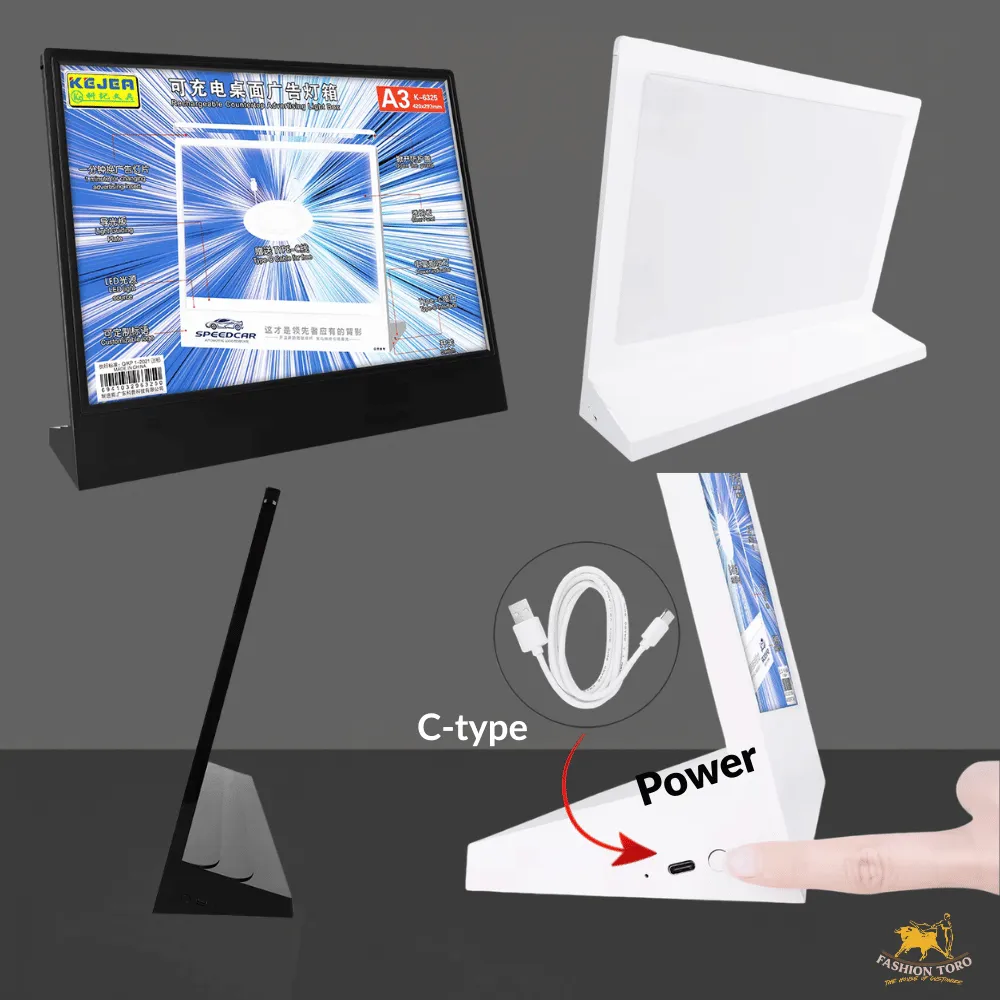 Rechargeable Countertop LED Displays