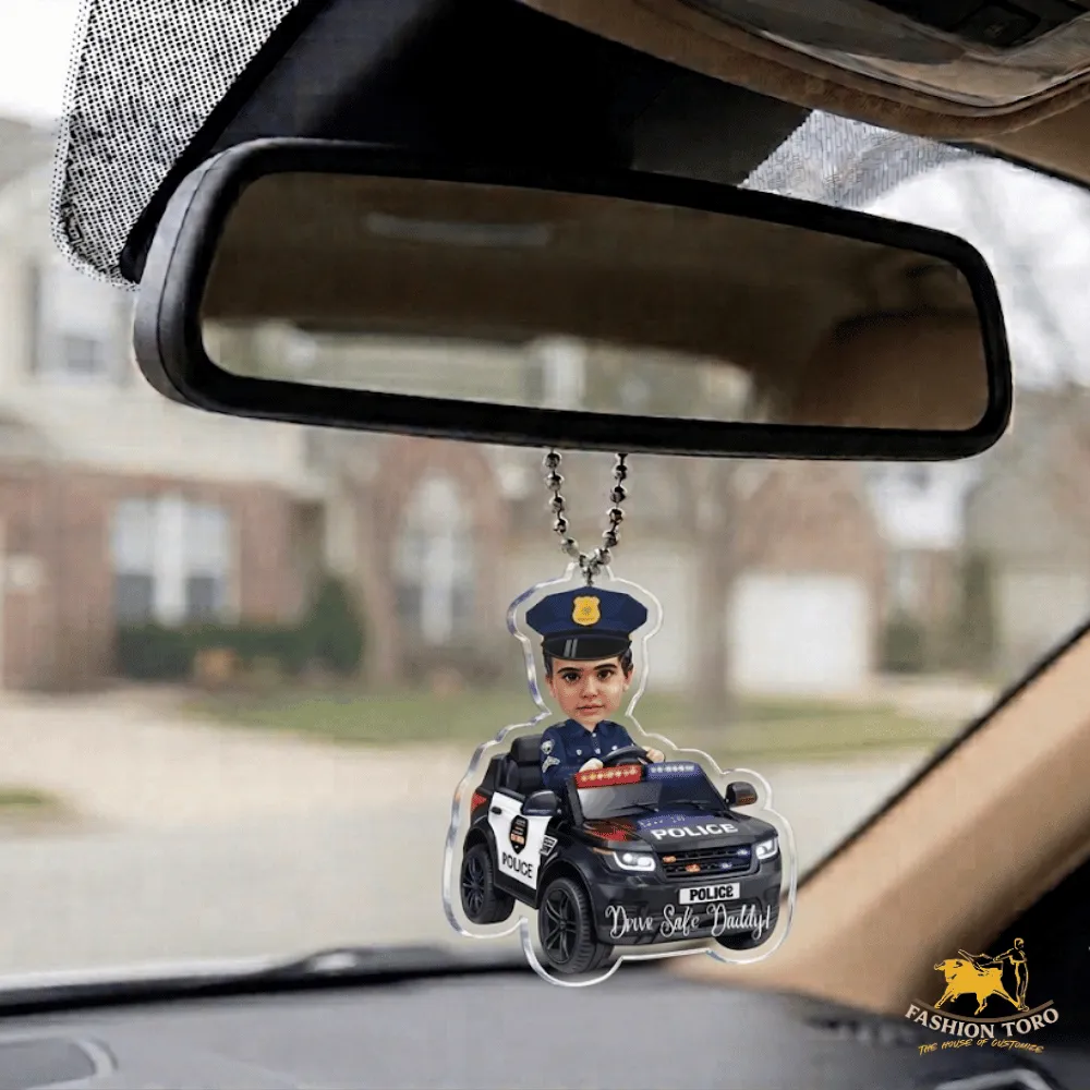 Custom Rearview Mirror Hanging Ornaments (Drive Safe Series)