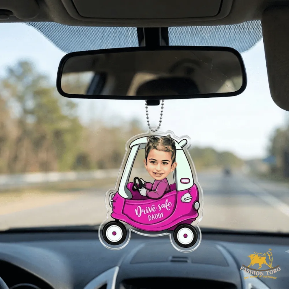 Custom Rearview Mirror Hanging Ornaments (Drive Safe Series)