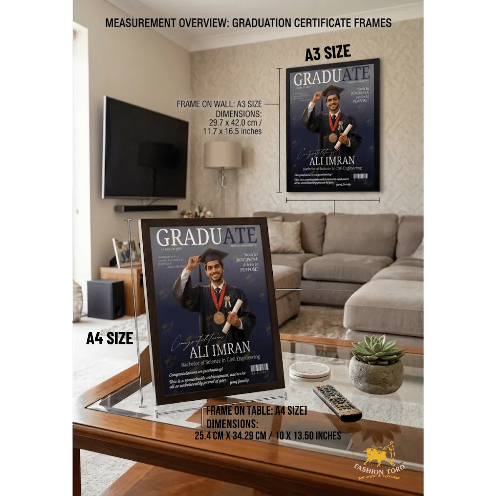 Graduation Convocation Customize Poster Frame