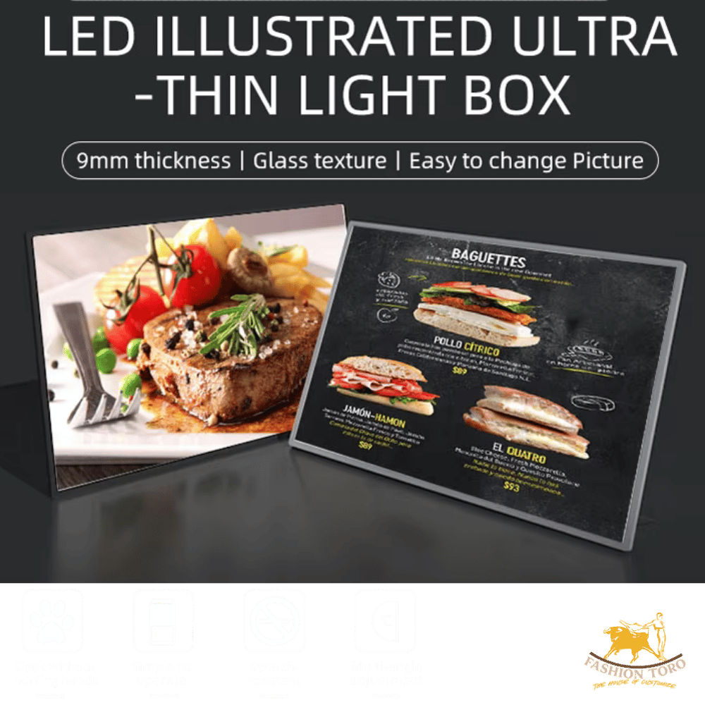 LED Lightbox illustrated Poster Frames (Wall & Table Mounted) - Image 13