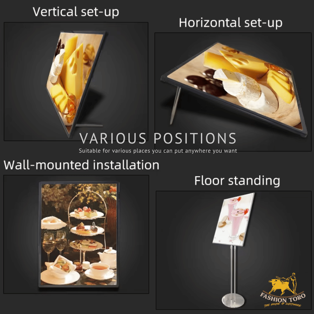 LED Lightbox illustrated Poster Frames (Wall & Table Mounted) - Image 14