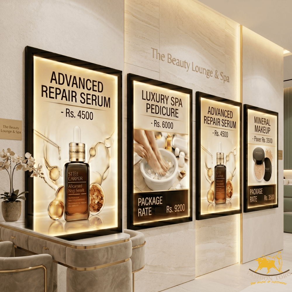 LED Lightbox illustrated Poster Frames (Wall & Table Mounted) - Image 2