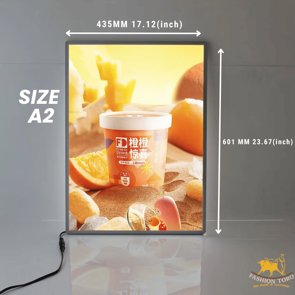 LED Lightbox illustrated Poster Frames (Wall & Table Mounted) - Image 9